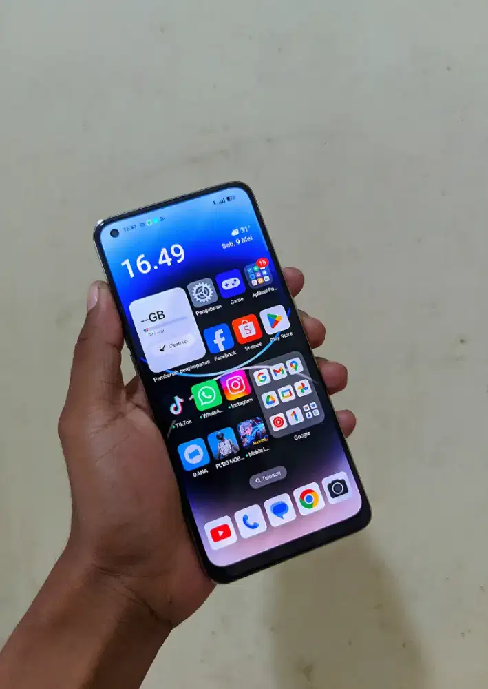 Opo reno 8t mulus terawat siap pakai Ram 8+8/256gb