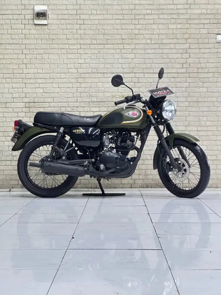 TERMURAH‼️Kawasaki W175 SE 2018 Green Army