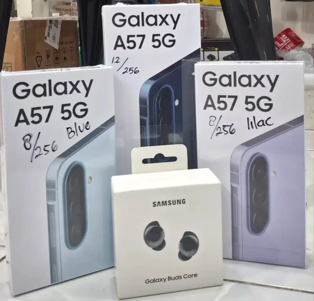Beli samsung A57 5g tebus murah galaxy buds core