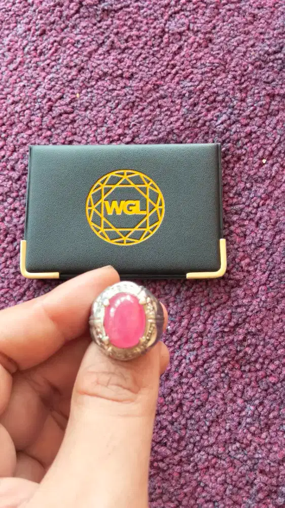 BATU RUBY NATURAL ASLI