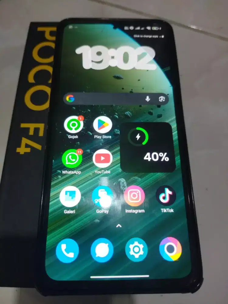 POCO F4 Ram 8/256 Gb.black