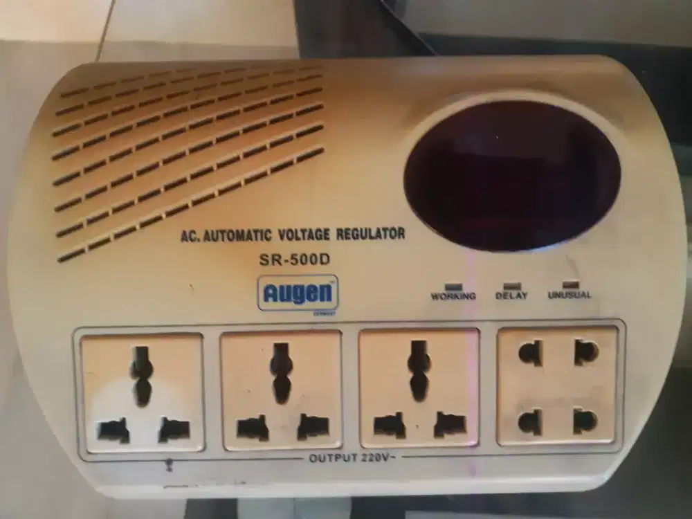 Stabilizer voltage 500 watt merk augen jerman