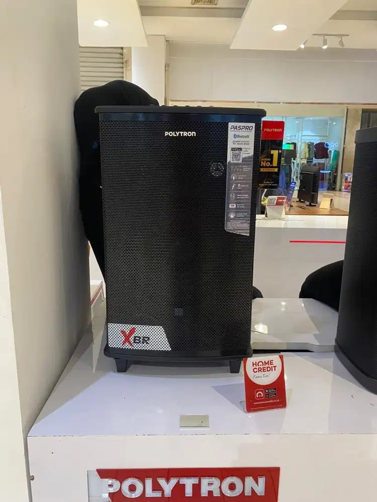 Speaker POLYTRON Trolley 70Watt + 2 Mic wireless
