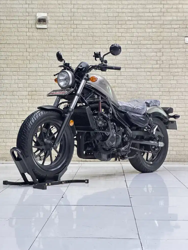 ODO 8RB‼️Honda CMX Rebel 500 Abs 2018 Grey Cruiser Idaman Mustika