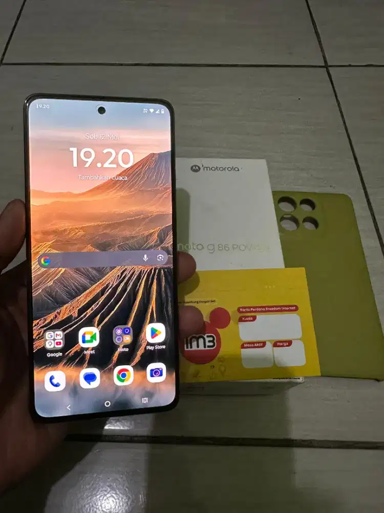 Motorola G86 Power 5G 8/256 Nfc fullset orian garansi panjang