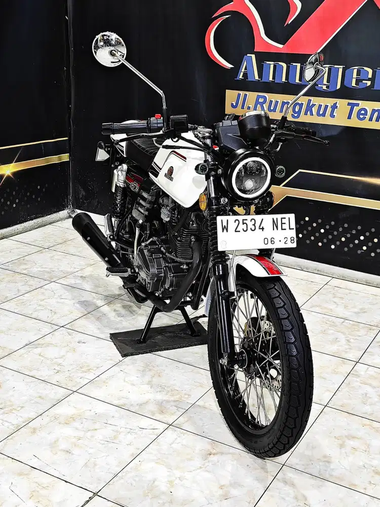 Benelli Motobi 152 TH 2023 odo 870 perak siap angkut