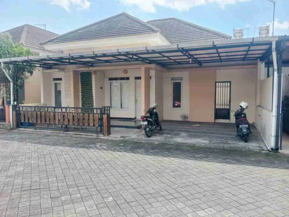rumah cluster siap huni kompleks nyaman fajar indah