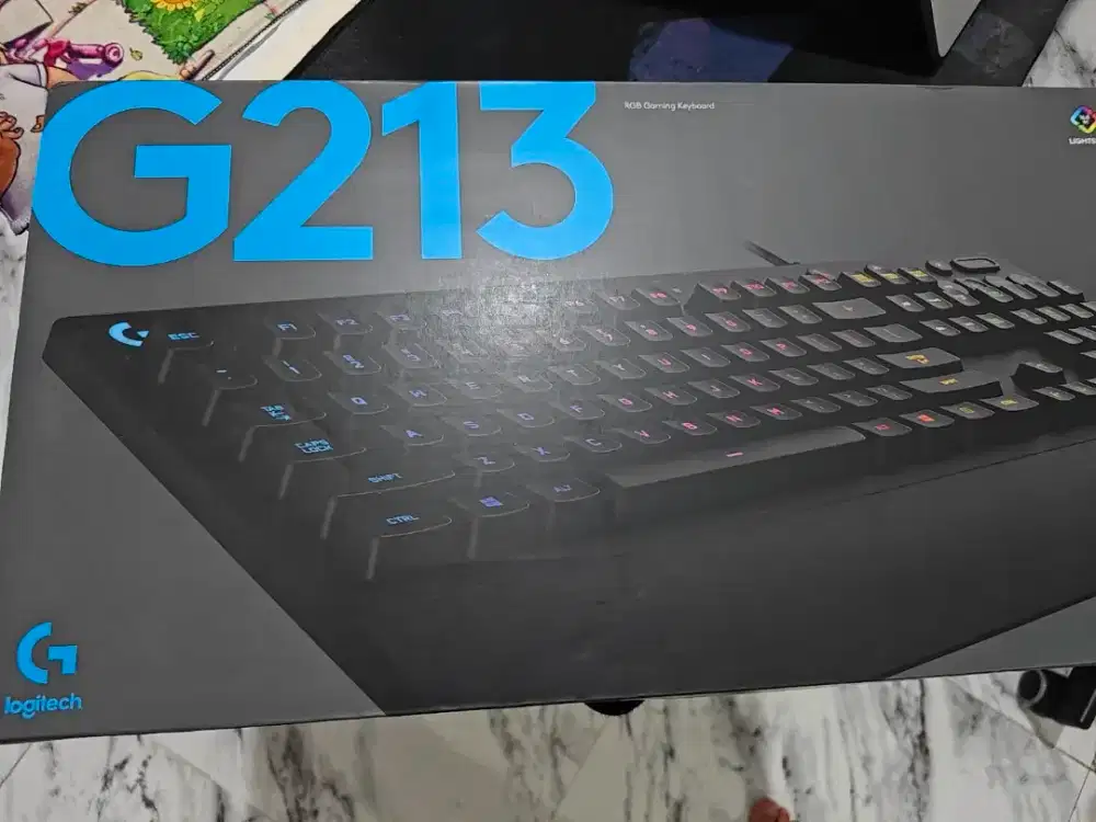 Keyboard gaming logitech G213 BNIB segel dus new