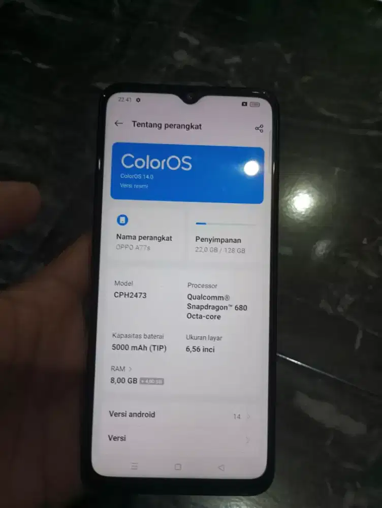 Oppo A77S(LCD ORI)
