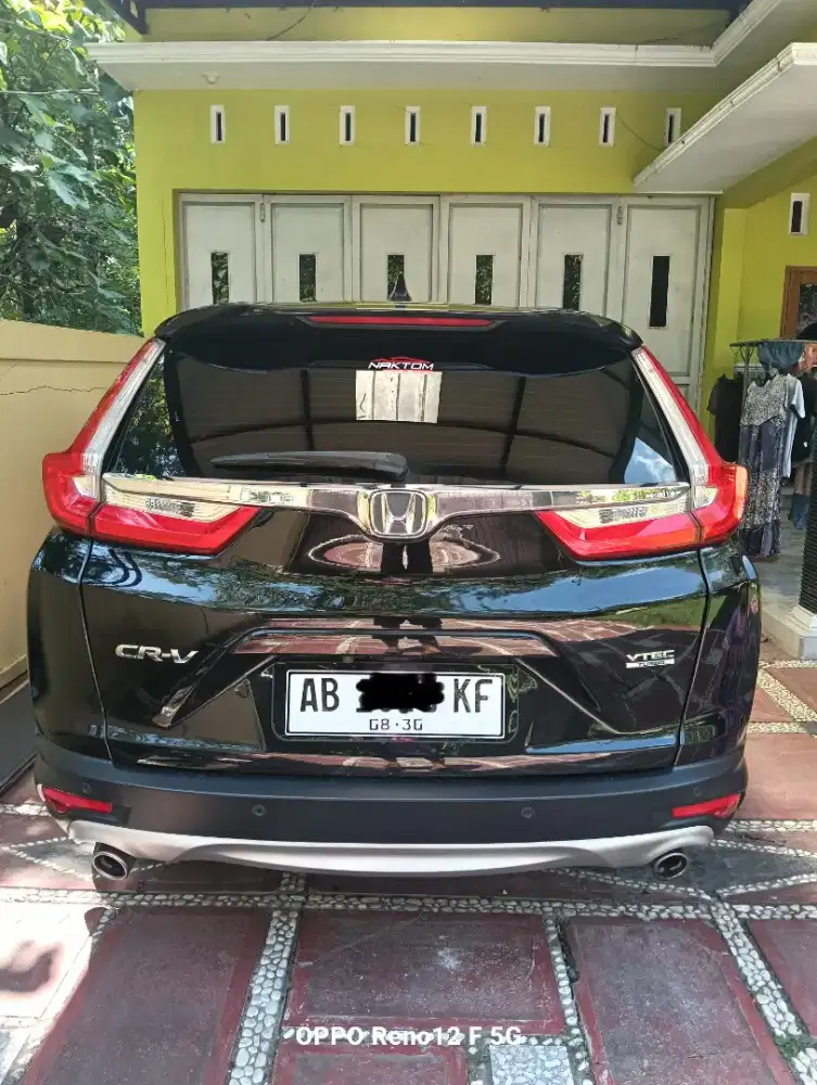 Honda CRV turbo Non prestige 2017 plat lokal