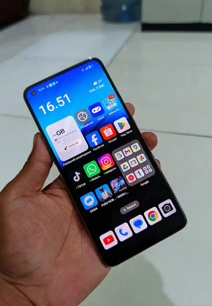Opo reno 8t mulus terawat siap pakai Ram 8+8/256gb