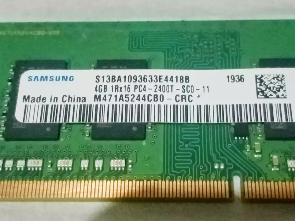 Sodimm Samsung DDR4 4GB PC2400T original jaksel