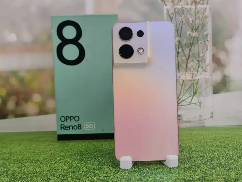 Oppo Reno 8 5G NFC Ram 8GB/256GB mulus fullset Original