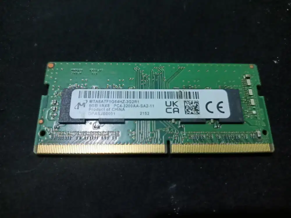 Ram ddr4 8GB 3200