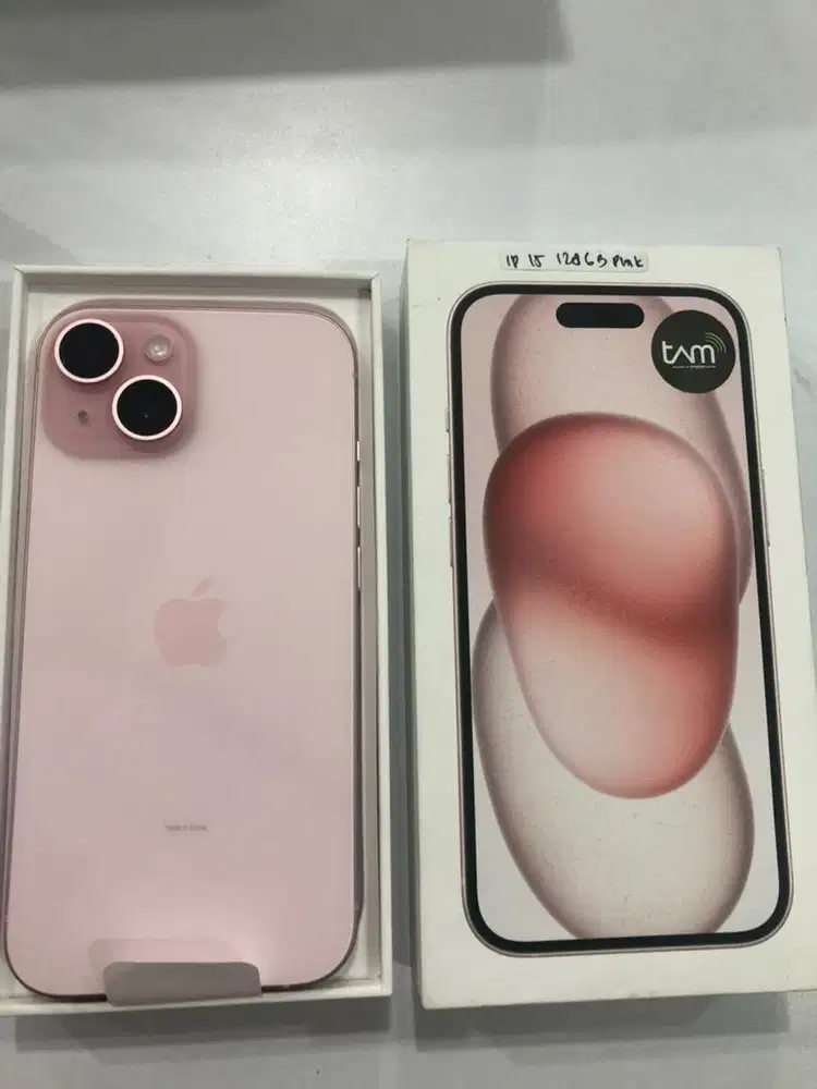 Jual Cepat iphone 15 pink 128gb