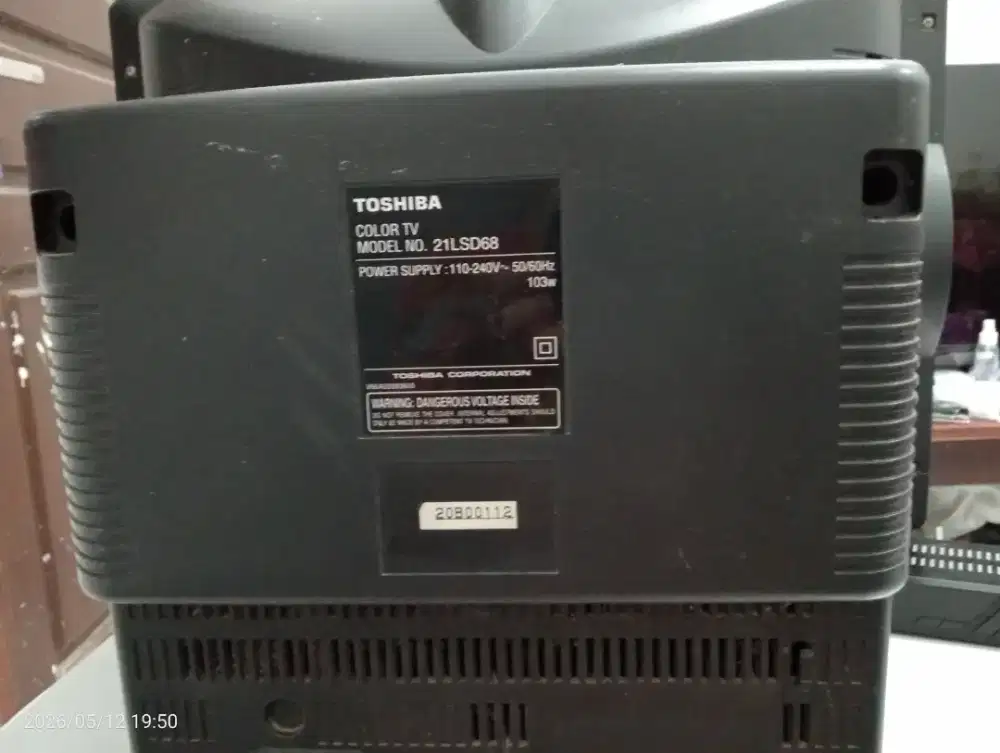 tv tabung toshiba 21 inchi