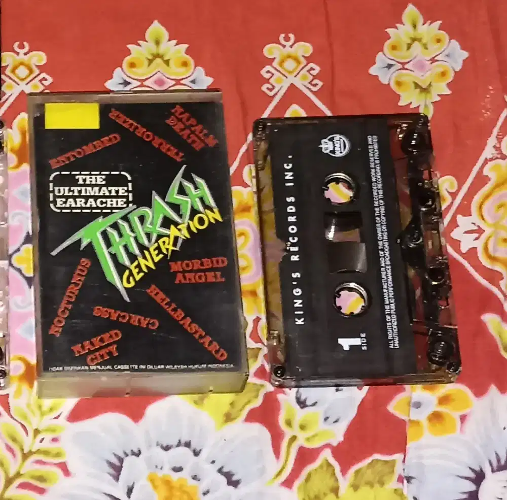 Kaset Rare Vintage Thrash Generation Original