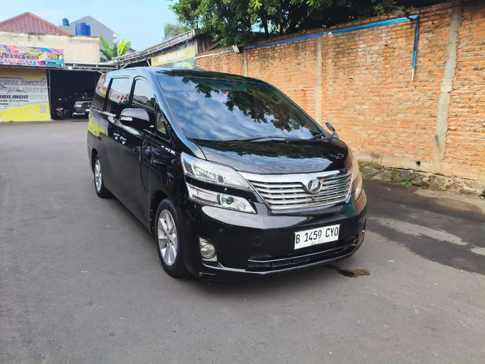Toyota Vellfire ZG 2.4 Matic 2010 Sunroof Dp 10 Juta Promo