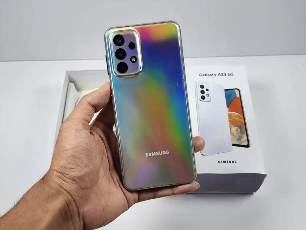 Samsung Galaxy A23 5G NFC 128GB fullset Resmi SEIN