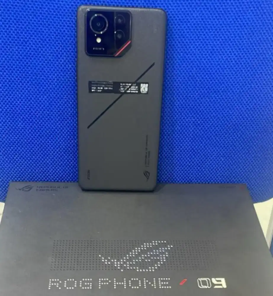 ASUS ROG Phone 9 Pro 24GB+1TB Black LIKE NEW Siap Pakai
