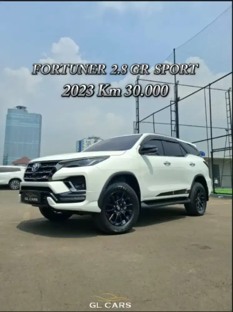 [Cash]Fortuner 2.8 GR Sport 2024 Nik 2023 Putih Low Km Toyota