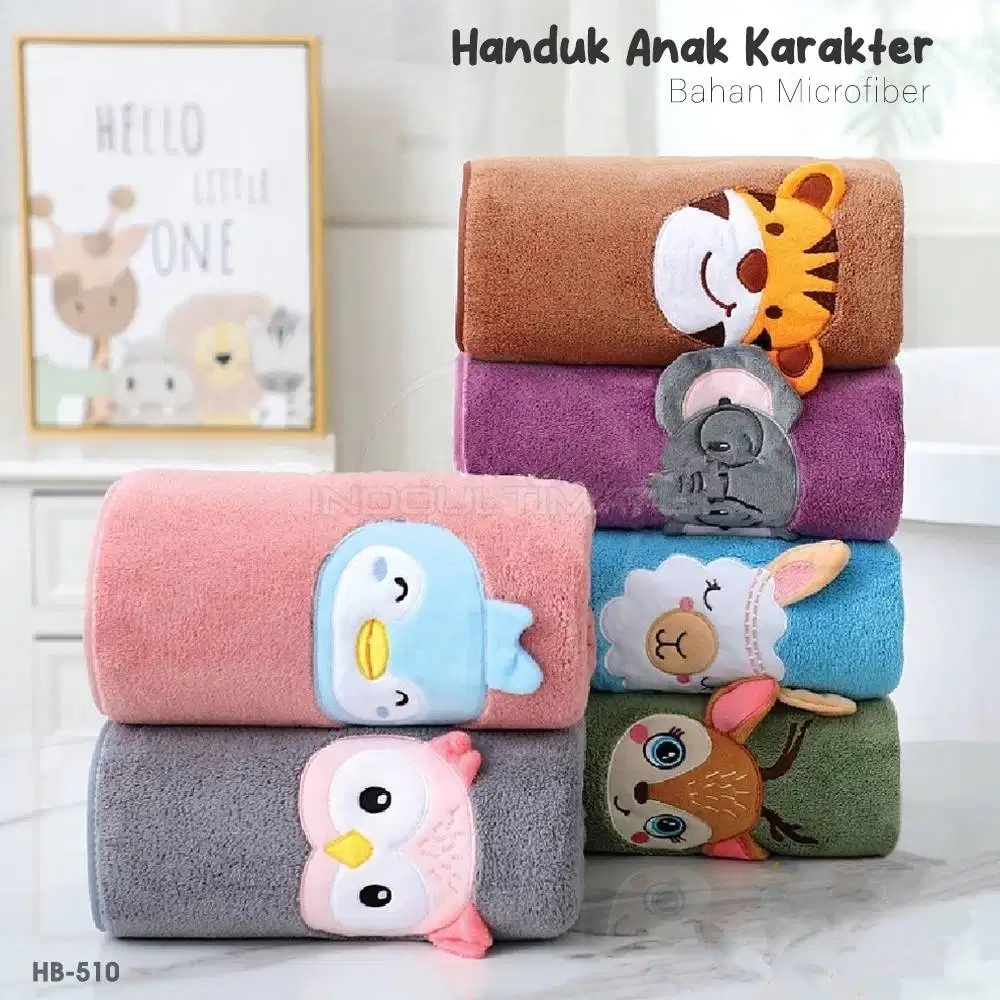 HANDUK Perlengkapan Mandi Anak