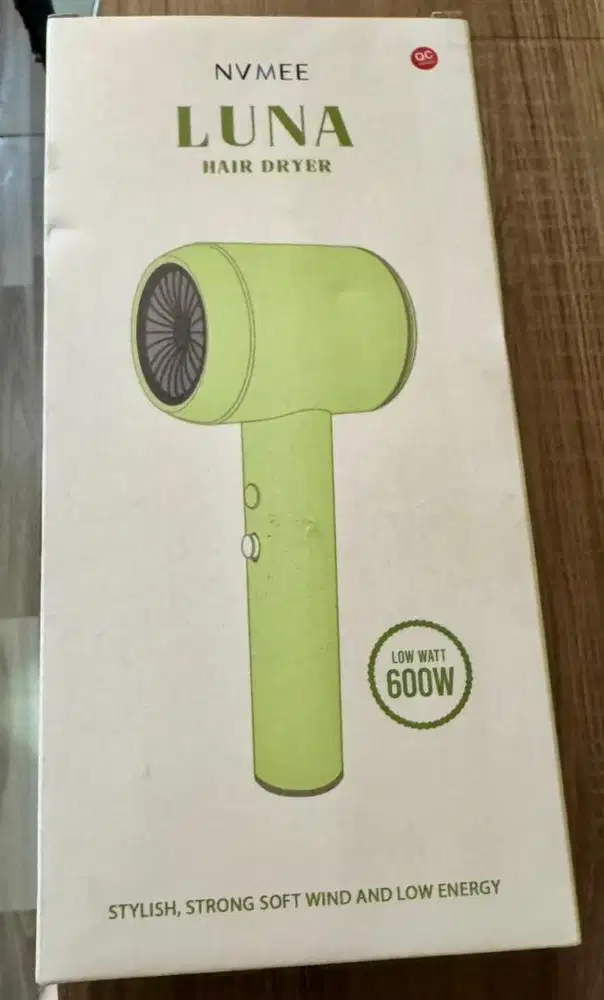 NVMEE Luna Hair Dryer Strong Wind & Low Watt | Like New | Preloved