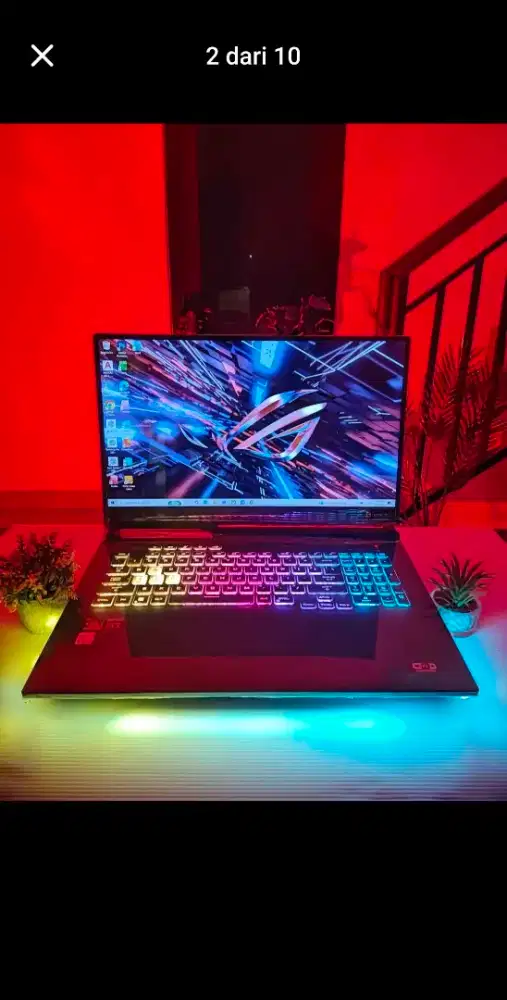 ASUS ROG STRIX FULSET BOX [RAM 16GB SSD 512GB RTX 3050]