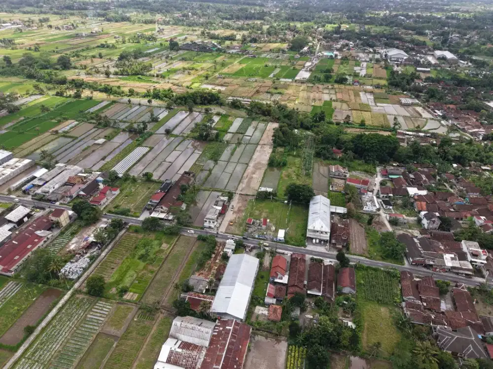 Tanah Strategis Tepi Jl Pandowoharjo Sleman