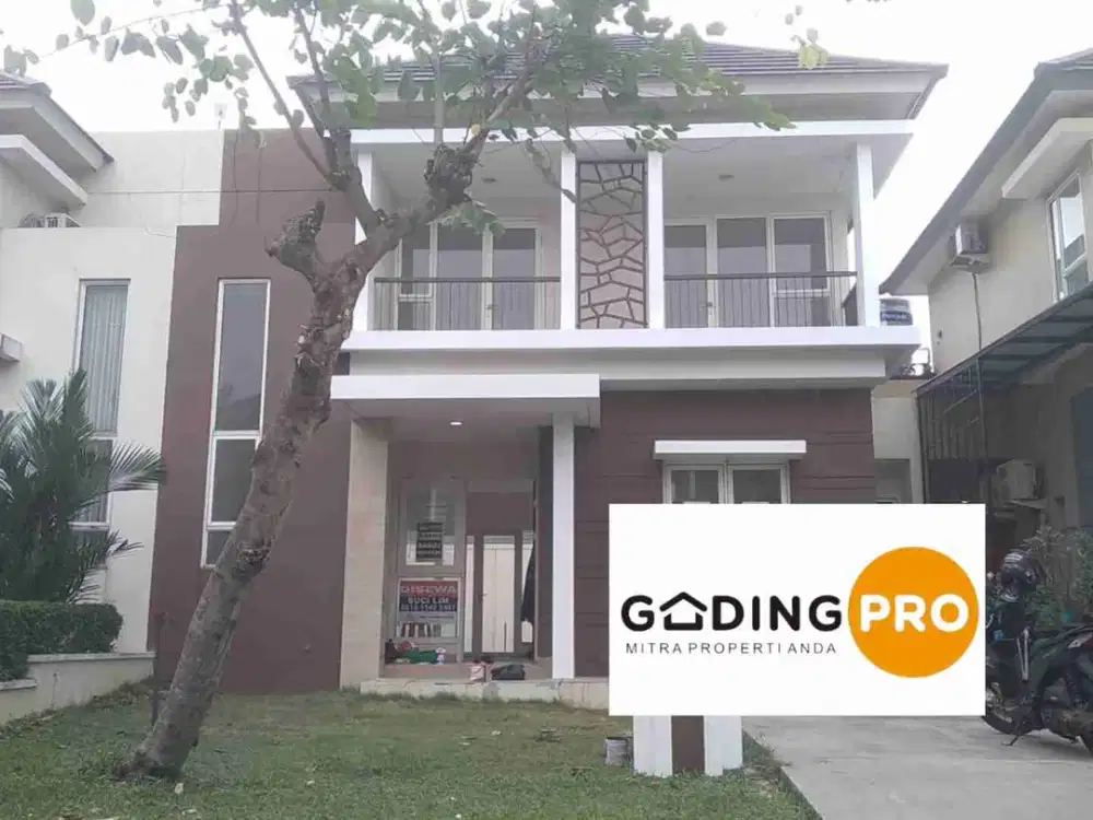 disewakan rumah 2 lantai suvarna sutera Tangerang
