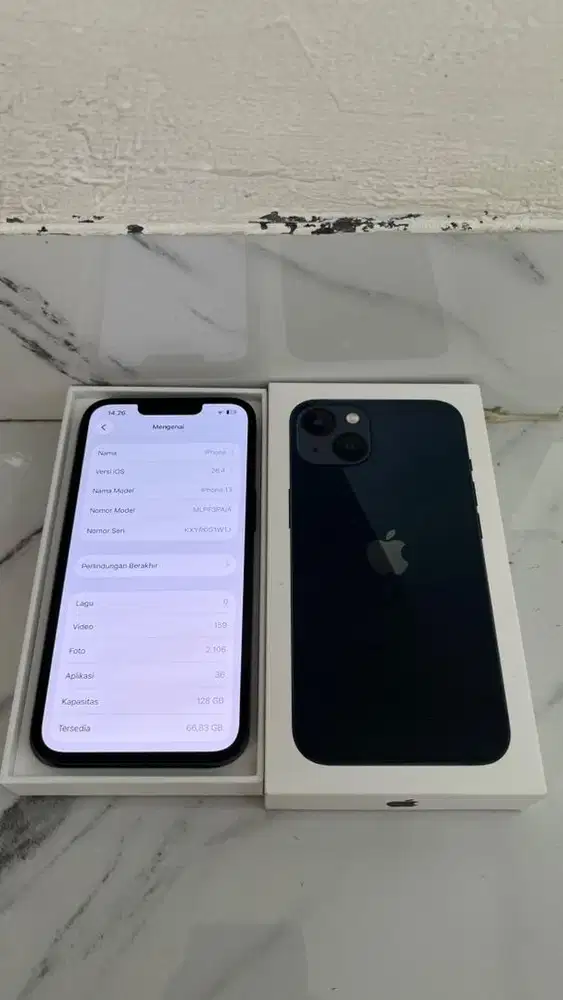 iPhone 13 128gb iBox Midnight bh 87