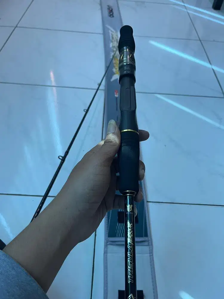Reel ryobi ecusima iii 2000 joran daido trisula terror pe 1-3