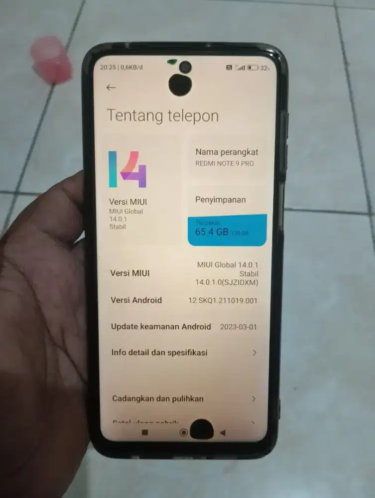 REDMI NOTE 9 PRO RAM 8/128