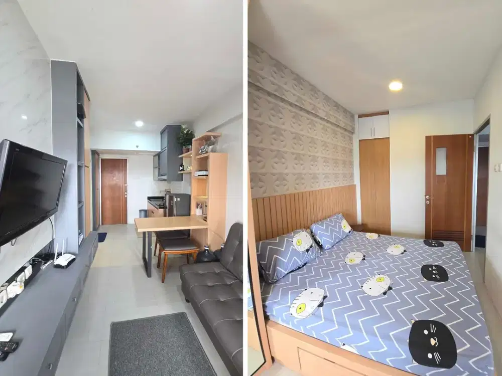 Disewakan Apartemen Puncak Kertajaya B 2BR Furnished Lt 8 REV.A281