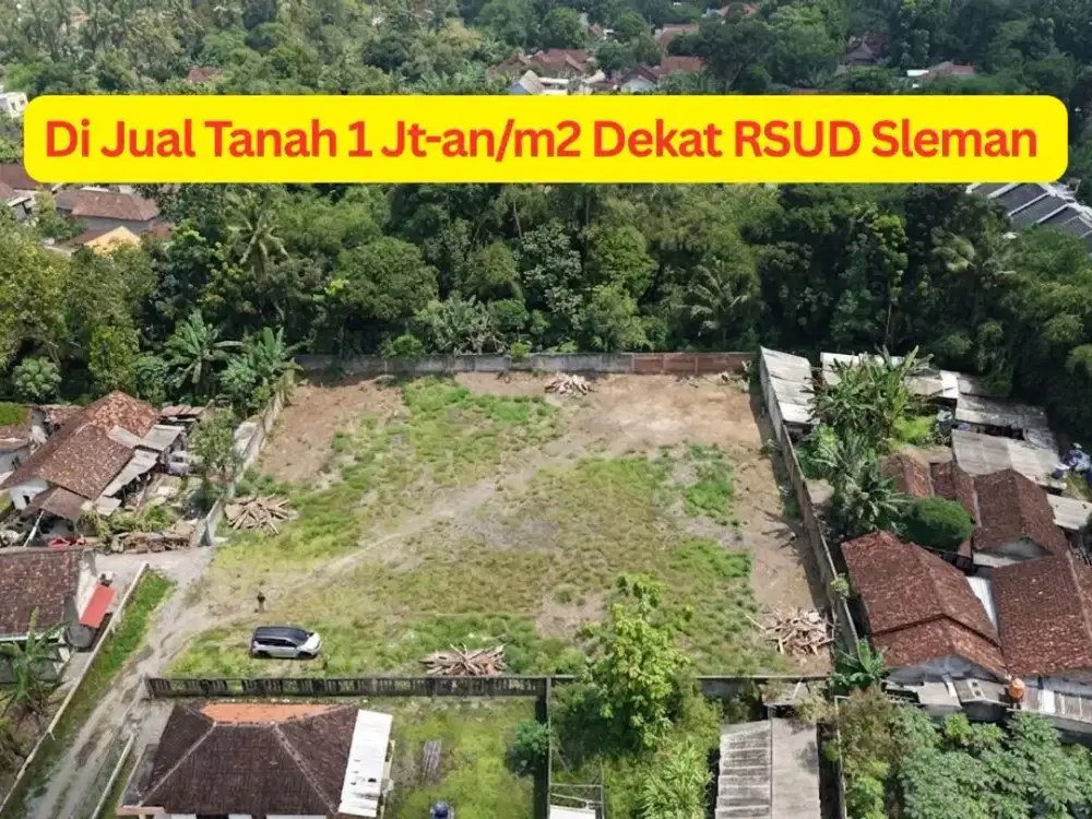 Tanah 1 Jt-an Dekat Exit Tol Banyurejo Sleman
