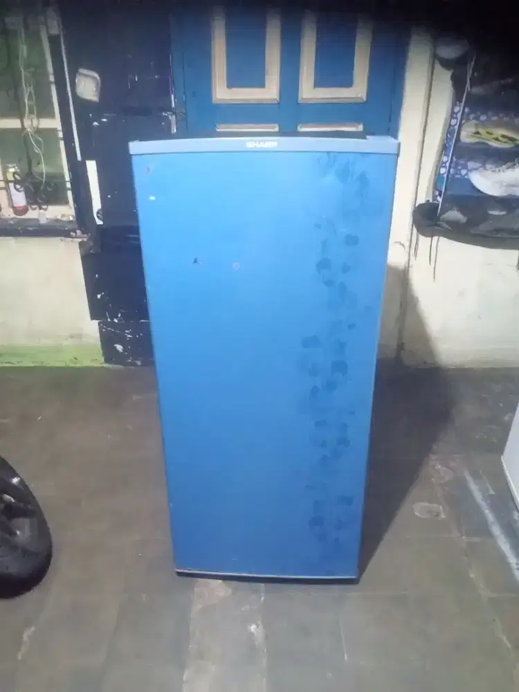 Jual kulkas Sharp 1 pintu mesin ori dingin beku normal bisa diantar