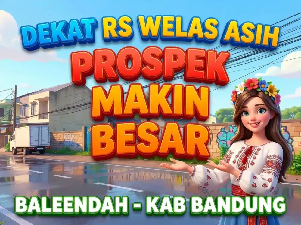 JUAL TANAH MURAH, BALEENDAH, KABUPATEN BANDUNG