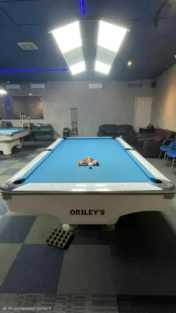 Meja BILLIARD 9 Feet ORILEY'S