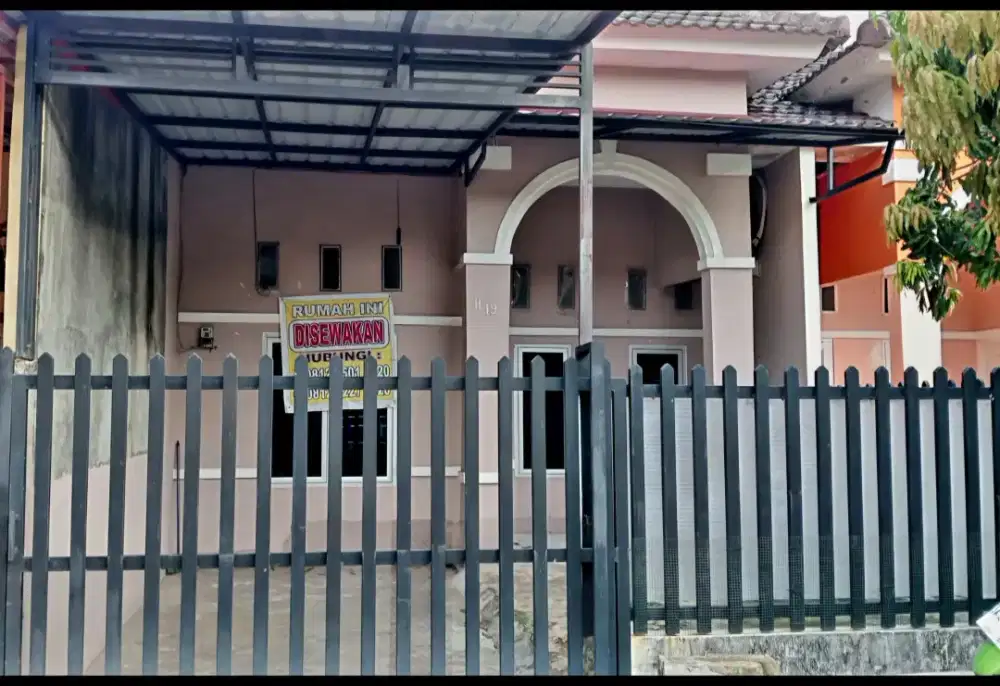 Disewakan Rumah di perumahan Pondok Nusantara, Blok H19. Medan