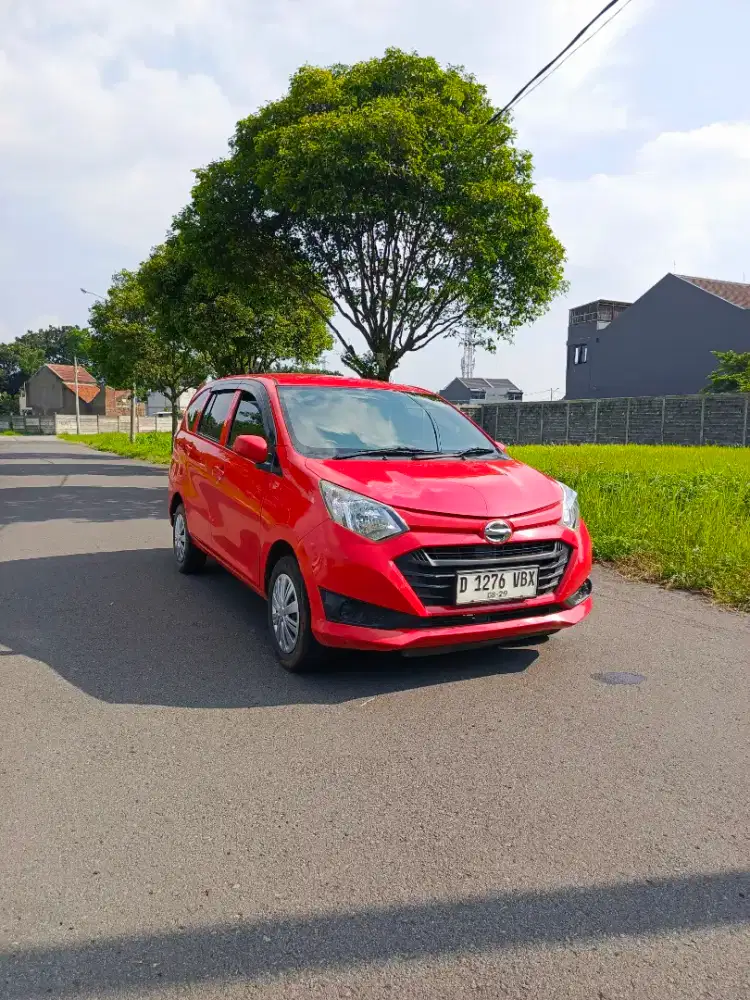 New Sigra X 1.2 manual 2019 merah