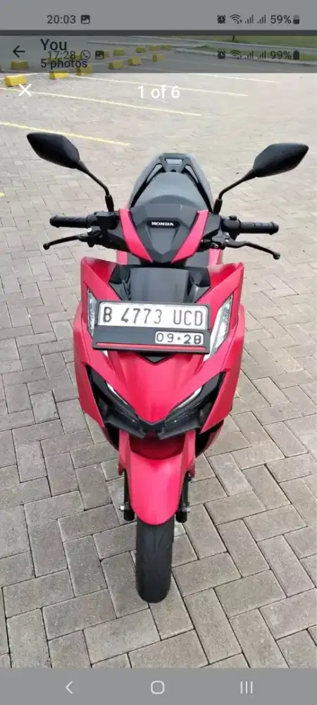 Jual Honda vario 160 tahun 2023