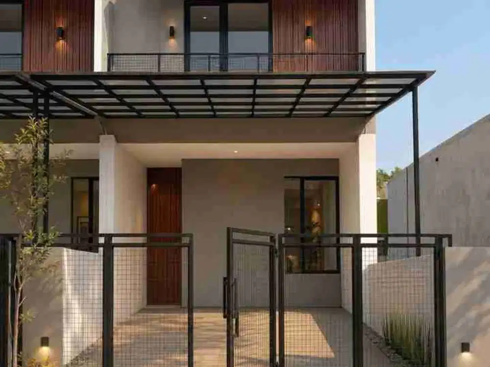 Rumah baru modern dalam komplek Megapolitan Cinere Depok