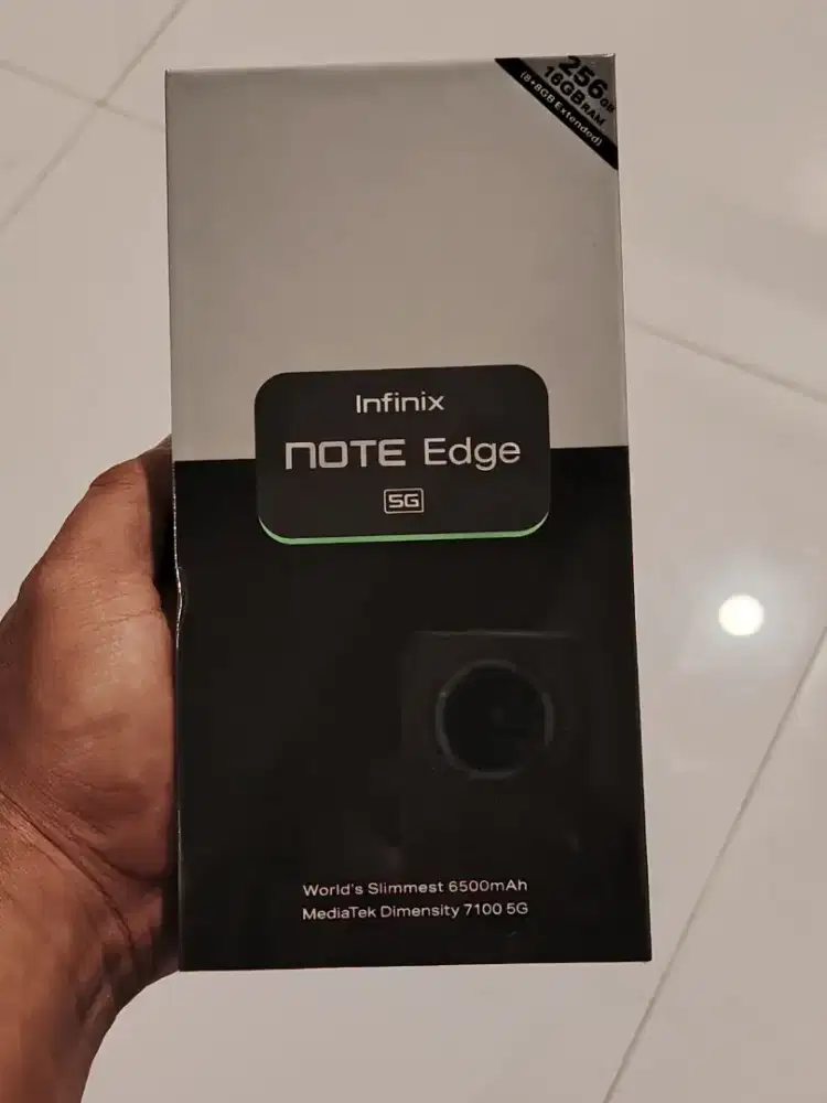 Infinix note edge 5G 8/256 masih segel baru BU