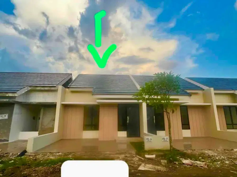 DIJUAL RUMAH BARU DP 30JTan DEKAT TOKO SATU SAMA HERTASNING DALAM CLUSTER