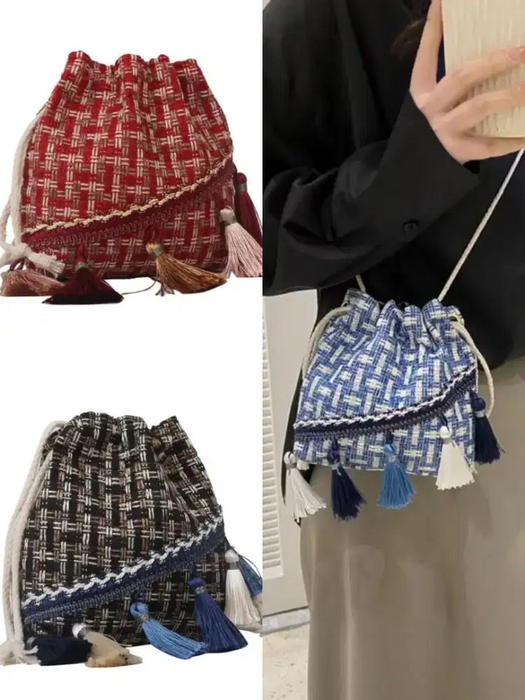 Tas keren tali selempang serut