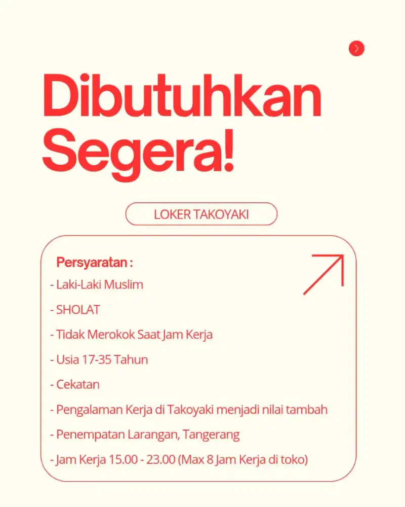 LOKER PRIA TAKOYAKI