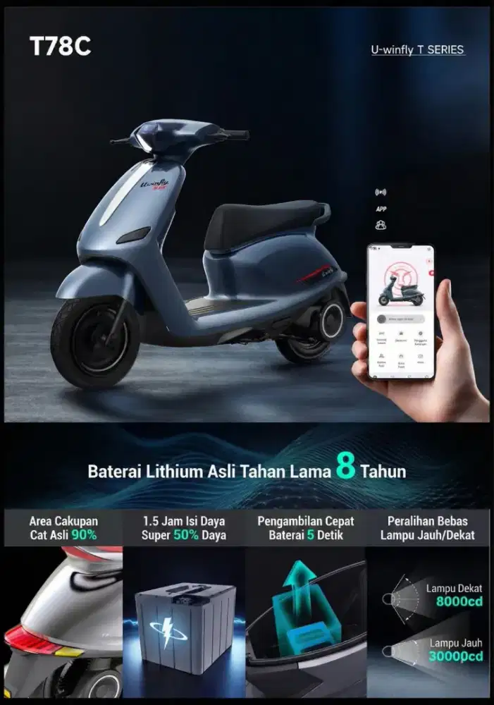 UWINFLY T78C HARGA TERMURAH