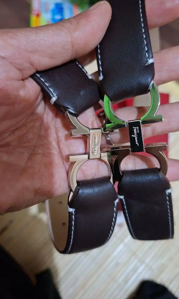 Belt – Full Set  Salvat** Ferraga** Gancini Reversible
