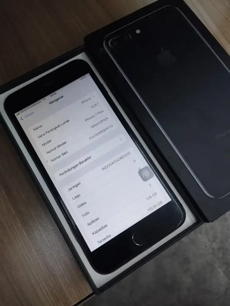 iphone 7+ 128GB ibox