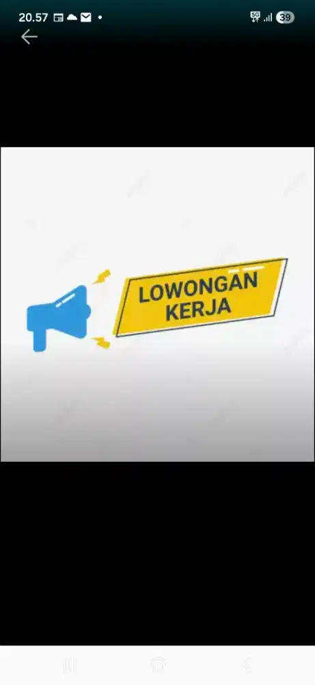 Lowongan Pekerjaan